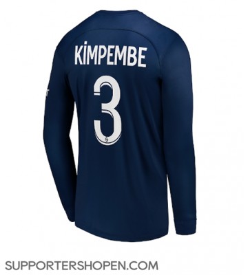 Paris Saint-Germain Presnel Kimpembe #3 Hemma Matchtröja 2022-23 Långärmad